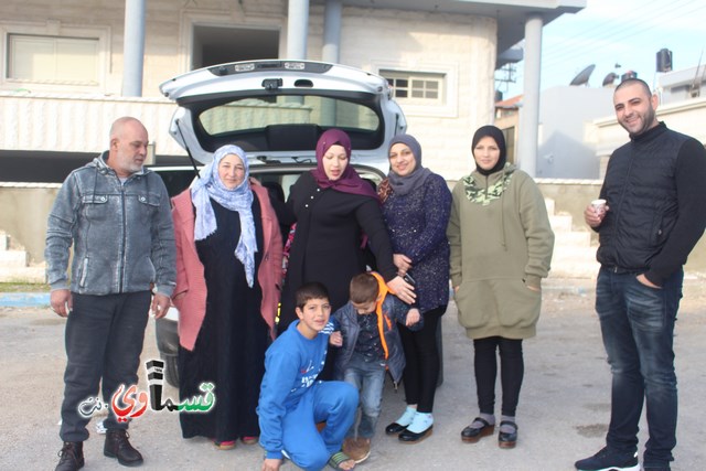  كفرقاسم : فوج الطائرة والثاني من عمرات الشتاء يغادر البلدة الى الديار الحجازية عبر مطار بن جوريون مع الاداري زهير العمشه  ابو الصراط  